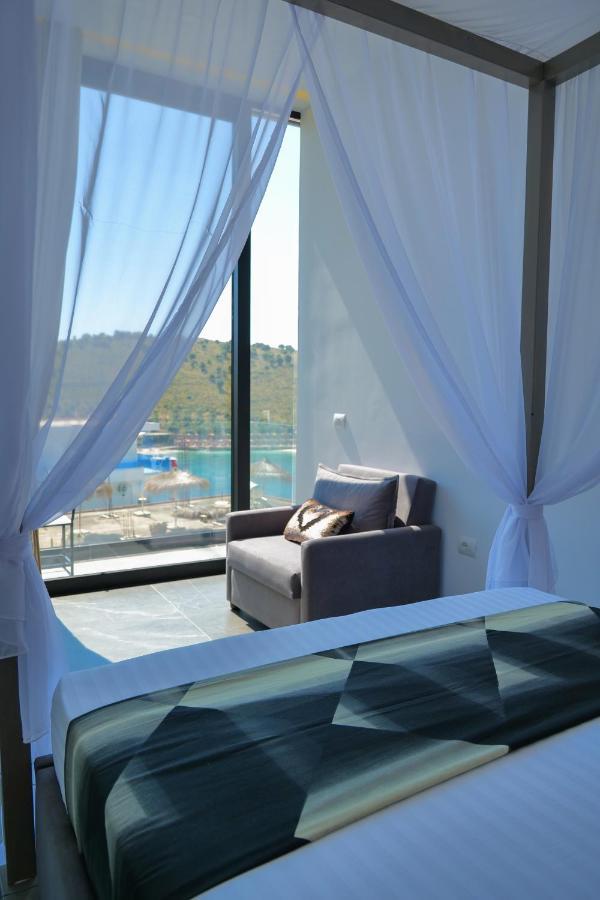 Nili Deluxe Hotel Sarande Ngoại thất bức ảnh