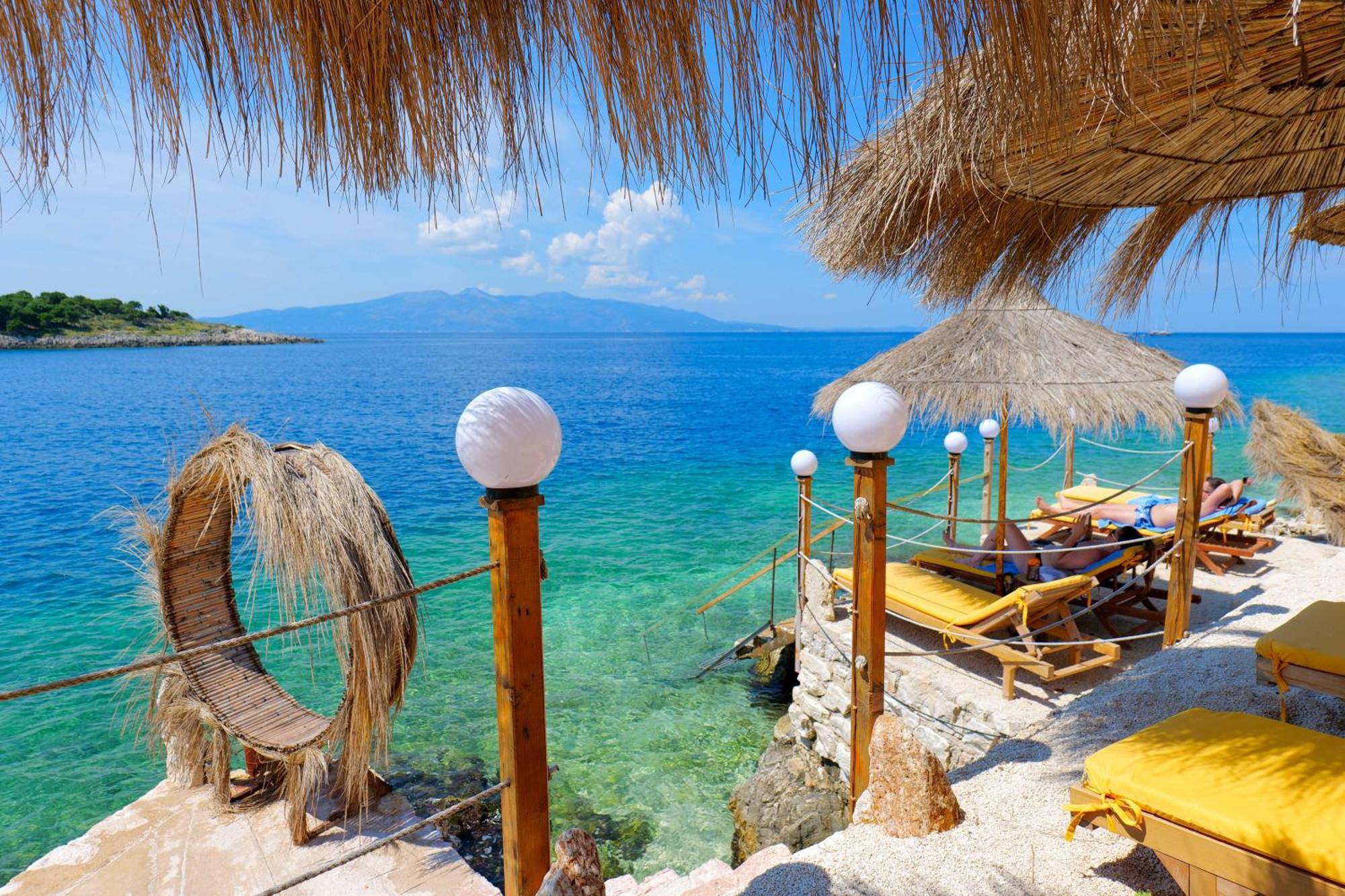 Nili Deluxe Hotel Sarande Ngoại thất bức ảnh